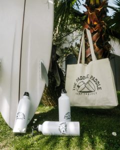 Tote bag et gourde, Paddle Paddle Surf Project